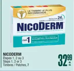 Jean Coutu NICODERM Steps 1, 2 or 3 offer