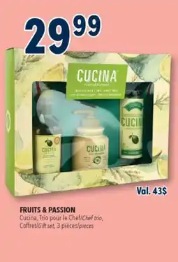 Familiprix FRUITS & PASSION, Cucina, Chef trio, Gift set, 3 pieces offer
