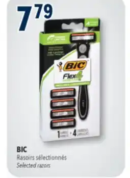 Familiprix BIC, Soleil, Glow, 3, Savvy, + 4, Hybrid Advance 3, + 6 or Hybrid Advance 4, + 4 / Shaver offer