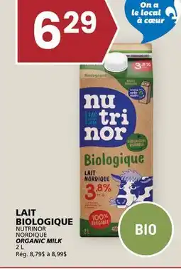 Rachelle-Bery Grocery NUTRINOR NORDIQUE ORGANIC MILK offer
