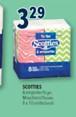 Familiprix SCOTTIES Tissues, 8 x 10 units offer