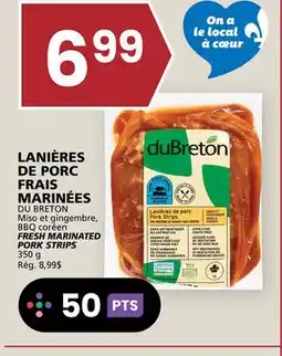 Rachelle-Bery Grocery DU BRETON FRESH MARINATED PORK STRIPS offer