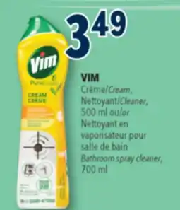 Familiprix VIM Cream Cleaner 500ml or Bathroom spray cleaner offer