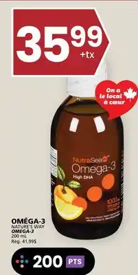 Rachelle-Bery Grocery NATURE'S WAY OMEGA-3 offer