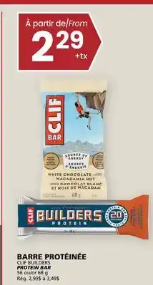 Rachelle-Bery Grocery CLIF BUILDERS PROTEIN BAR offer