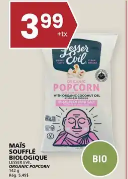 Rachelle-Bery Grocery LESSER EVIL ORGANIC POPCORN offer
