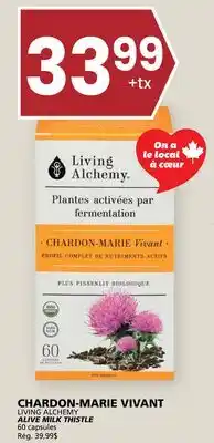 Rachelle-Bery Grocery LIVING ALCHEMY ALIVE MILK THISTLE offer