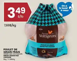 Rachelle-Bery Grocery FERME DES VOLTIGEURS FRESH GRAIN-FED CHICKEN offer