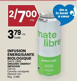 Rachelle-Bery Grocery MATE LIBRE ORGANIC ENERGY INFUSION offer