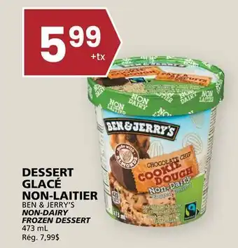 Rachelle-Bery Grocery BEN & JERRY'S NON-DAIRY FROZEN DESSERT offer