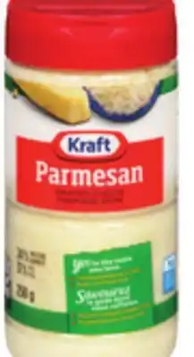 Giant Tiger Kraft Parmesan Cheese offer