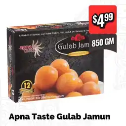 Indian Frootland Apna Taste Gulab Jamun offer