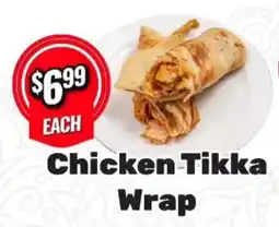 Indian Frootland Chicken Tikka Wrap offer