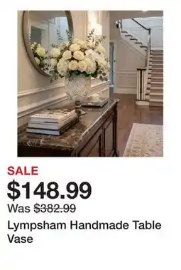 Wayfair Lympsham Handmade Table Vase offer