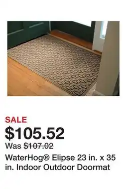 Wayfair WaterHog Elipse 23 in. x 35 in. Indoor Outdoor Doormat offer