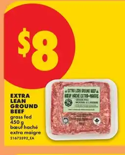 No Frills EXTRA LEAN GROUND BEEF offer