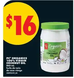 No Frills PC ORGANICS 100% VIRGIN COCONUT OIL offer