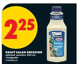 No Frills KRAFT SALAD DRESSING offer