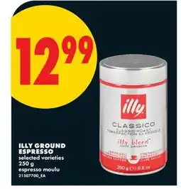 No Frills ILLY GROUND ESPRESSO offer