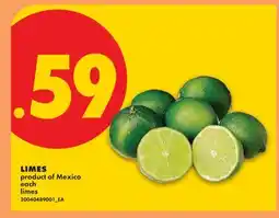 No Frills LIMES offer