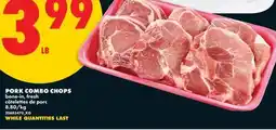 No Frills PORK COMBO CHOPS offer