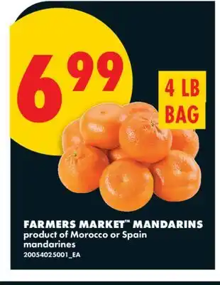 No Frills FARMERS MARKET MANDARINS offer