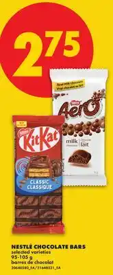No Frills NESTLÉ CHOCOLATE BARS offer