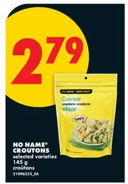 No Frills NO NAME CROUTONS offer