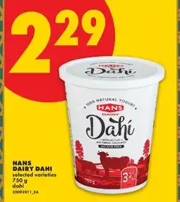 No Frills HANS DAIRY DAHI offer