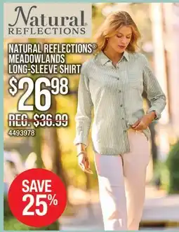 Cabela's NATURAL REFLECTIONS MEADOWLANDS LONG-SLEEVE SHIRT offer