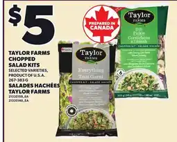 Independent Grocer TAYLOR FARMS CHOPPED SALAD KITS offer