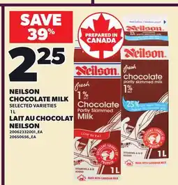 Independent Grocer NEILSON CHOCOLATE MILK offer