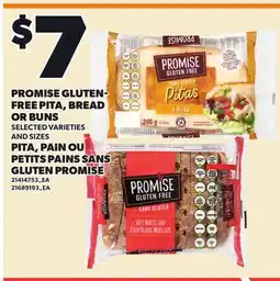 Independent Grocer PROMISE GLUTEN- FREE PITA, BREAD OR BUNS offer