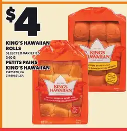 Independent Grocer KING'S HAWAIIAN ROLLS offer