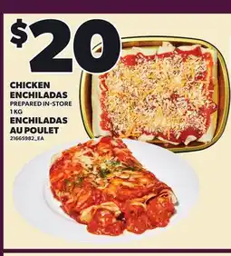 Independent Grocer CHICKEN ENCHILADAS offer