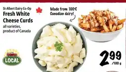 Farm Boy St-Albert Dairy Co-Op Fresh White Cheese Curds offer