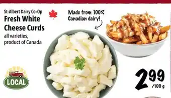Farm Boy St-Albert Dairy Co-Op Fresh White Cheese Curds offer