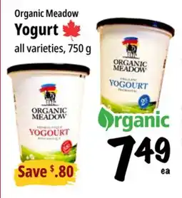 Farm Boy Organic Meadow Yogurt offer
