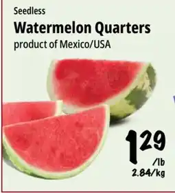 Farm Boy Seedless Watermelon Quarters offer