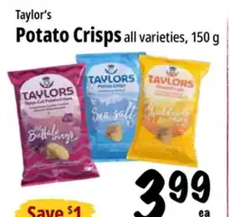 Farm Boy Taylor's Potato Crisps offer