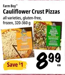 Farm Boy Farm Boy Cauliflower Crust Pizzas offer