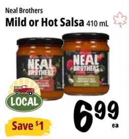 Farm Boy Neal Brothers Mild or Hot Salsa offer