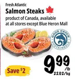 Farm Boy Fresh Atlantic Salmon Steaks offer