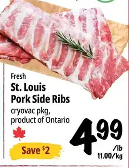 Farm Boy Fresh St. Louis Pork Side Ribs offer