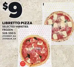 Loblaws LIBRETTO PIZZA offer