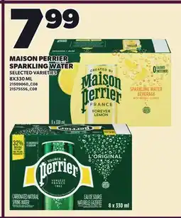 Loblaws MAISON PERRIER SPARKLING WATER offer