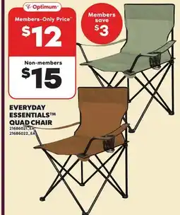 Loblaws EVERYDAY ESSENTIALS QUAD CHAIR offer