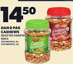 Loblaws DAN D PAK CASHEWS offer