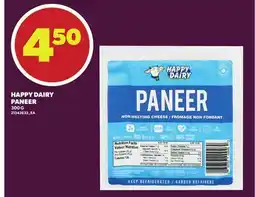 Loblaws HAPPY DAIRY PANEER offer