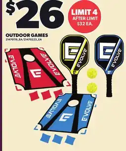 Loblaws OUTDOOR GAMES offer